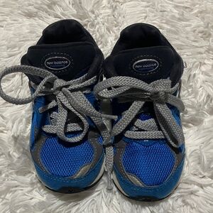 New Balance Kids Sneakers in Blue and Gray